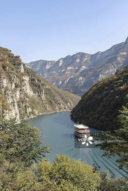 河南焦作博爱红旗水库青天河风景区图片素材