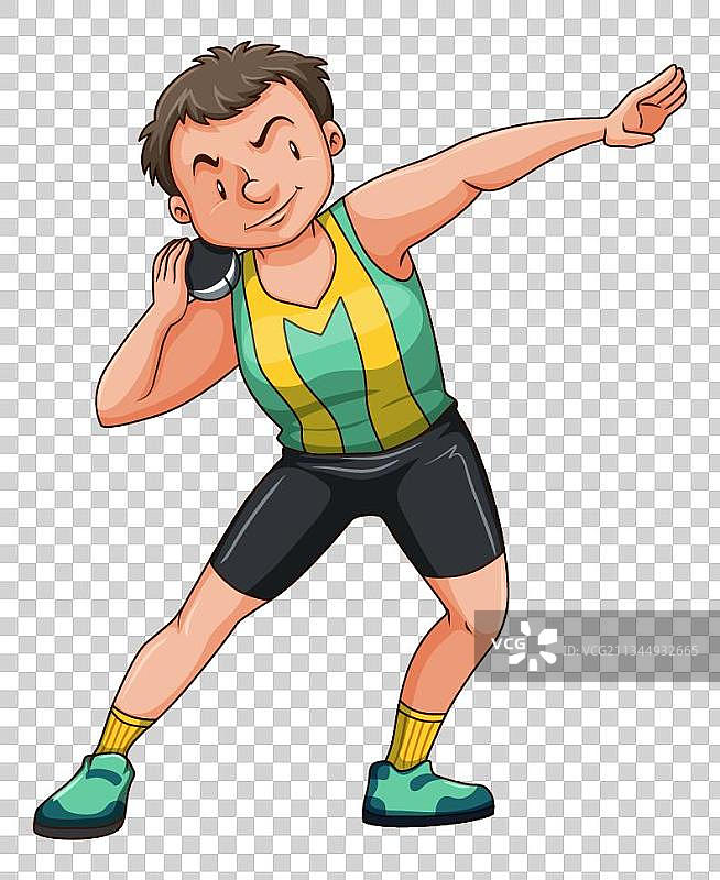 铅球运动免扣素材图片素材