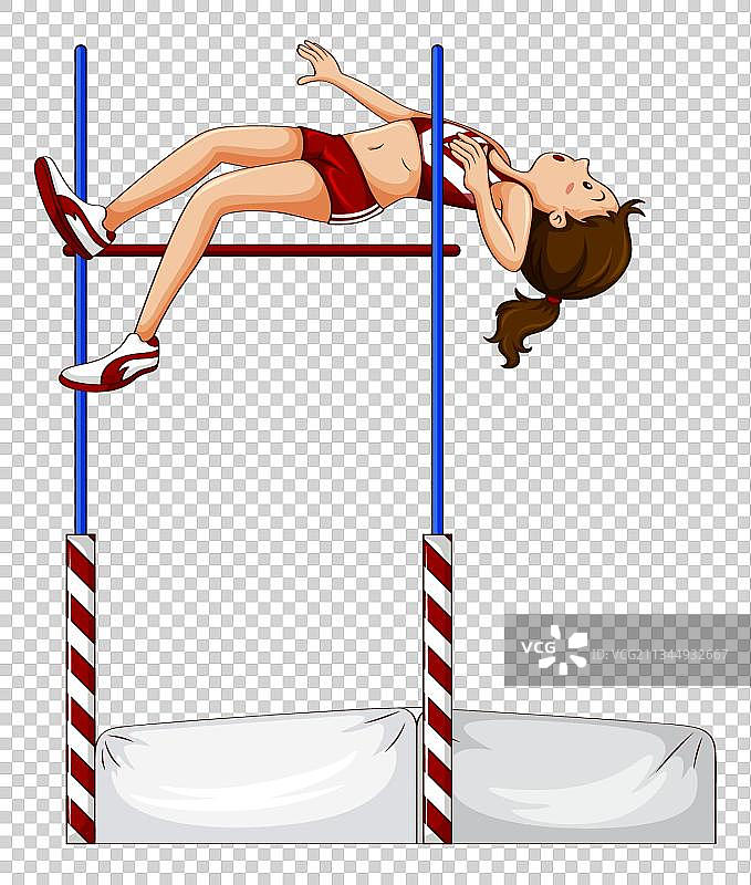 背越式跳高运动免扣素材图片素材