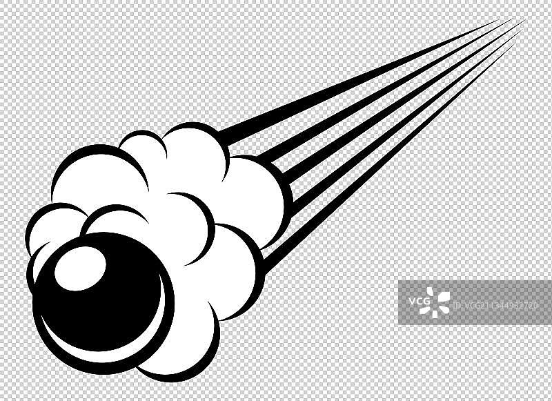 飞射的炮弹免抠图图片素材