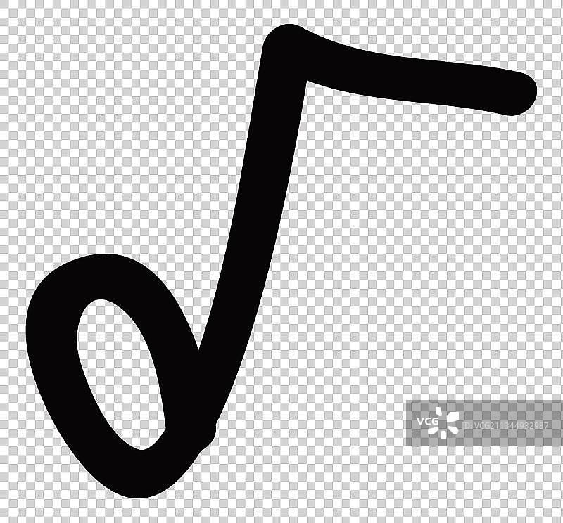 一个音符图片图片素材