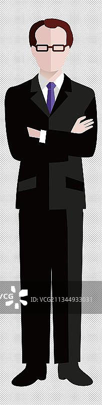 经理卡通高清png免抠元素图片素材