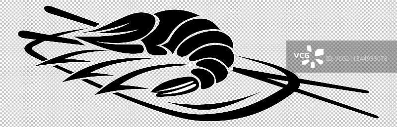 烤虾免抠图图片素材