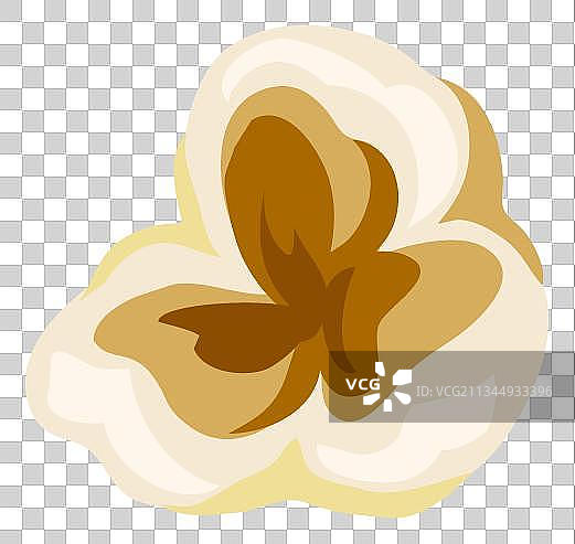 爆米花特写卡通高清png免抠元素图片素材