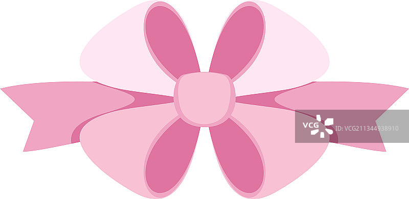 用于问候的装饰性节日红色蝴蝶结图标图片素材