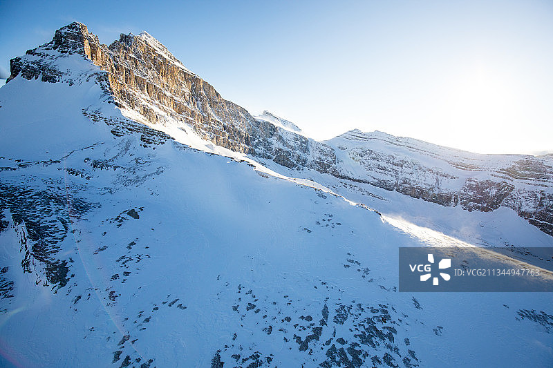 冬季的雪山图片素材