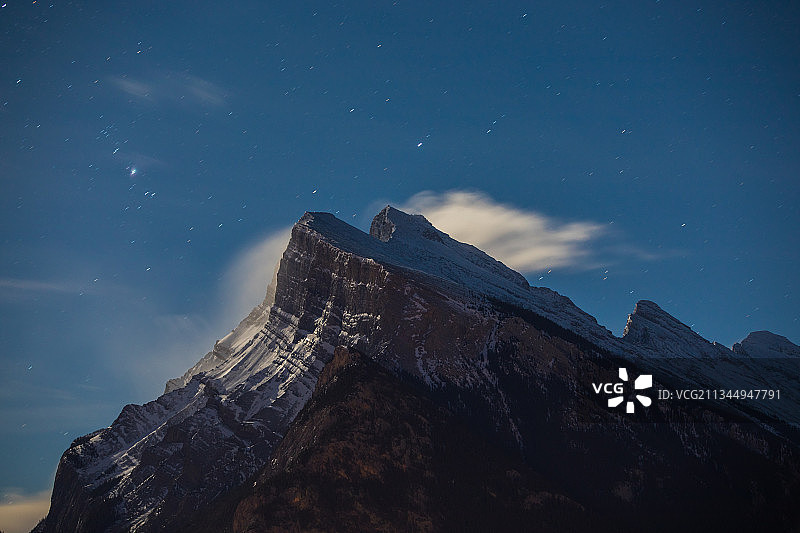 冬季的雪山图片素材