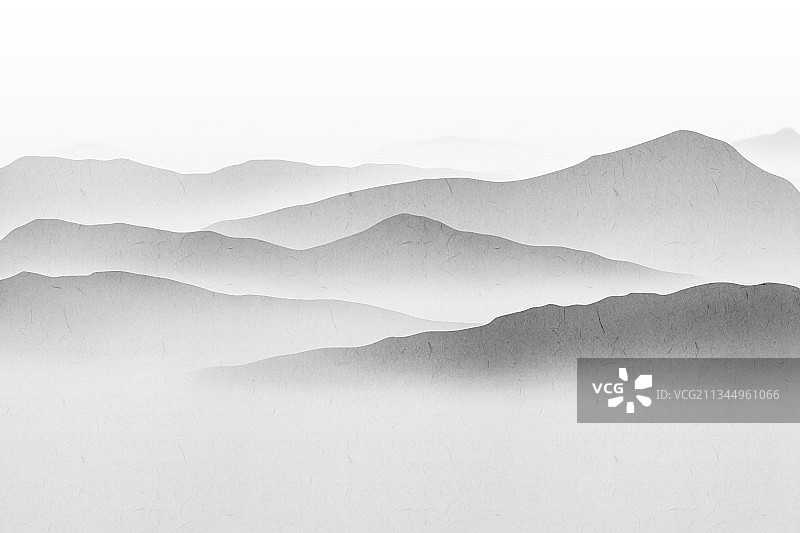 新中式山水风景图片素材