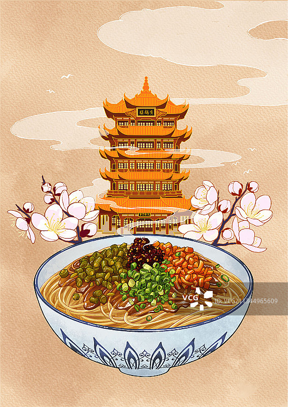 热干面图片素材