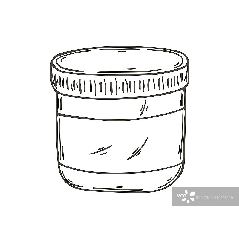 图标手画风格的图像隔离在白色图片素材