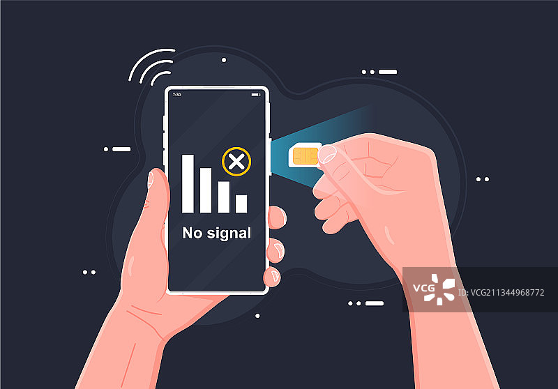 SIM卡概念图片素材