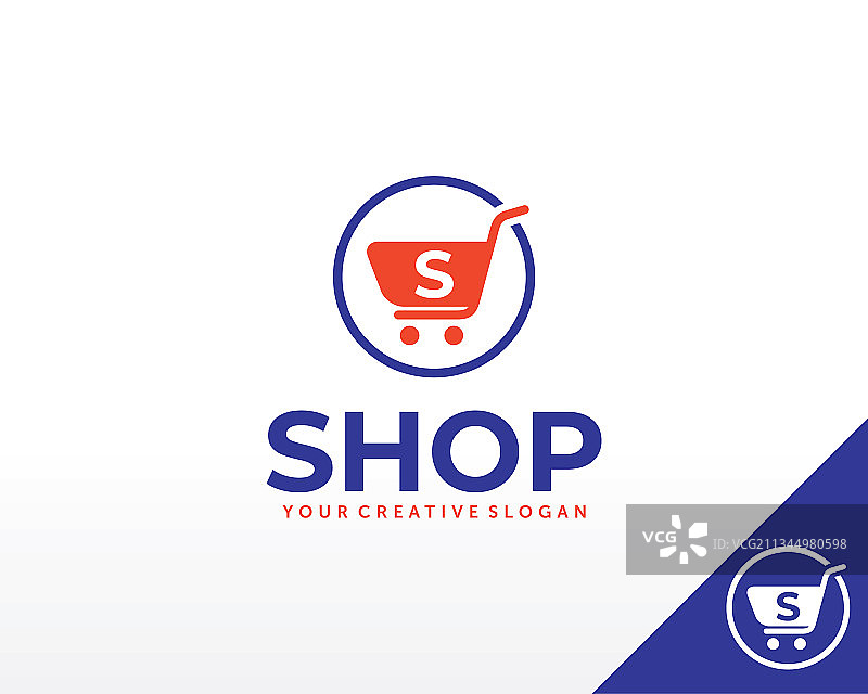 优质在线商店Logo设计图片素材