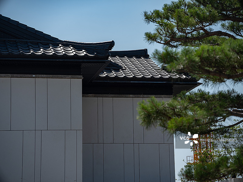 中式园林，中国文化，地产景观图片素材