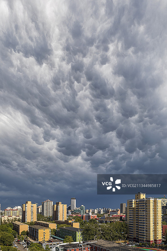 乳状云团图片素材