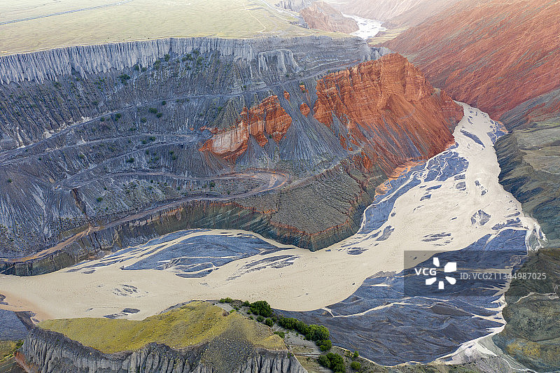 安集海大峡谷图片素材