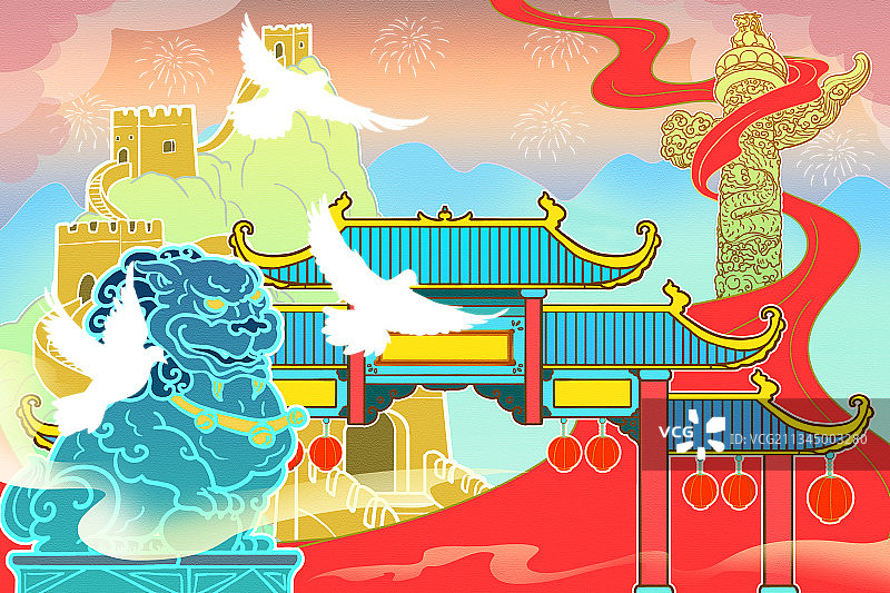 中国风节日庆典图片素材