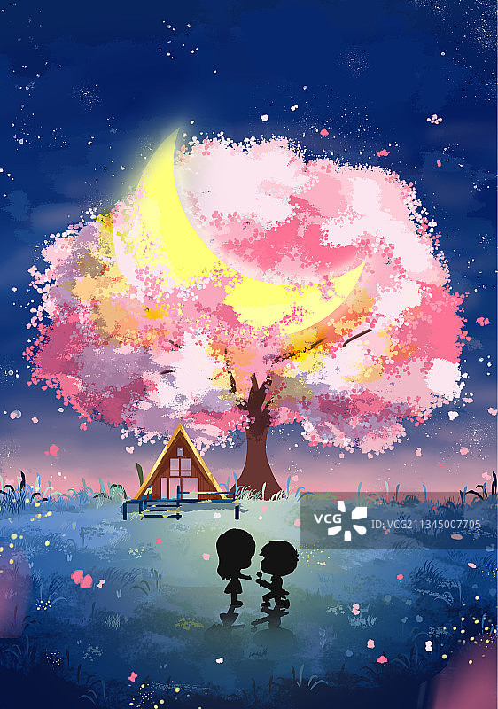 七夕情人节图片素材