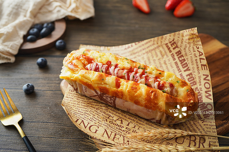 香肠面包图片素材