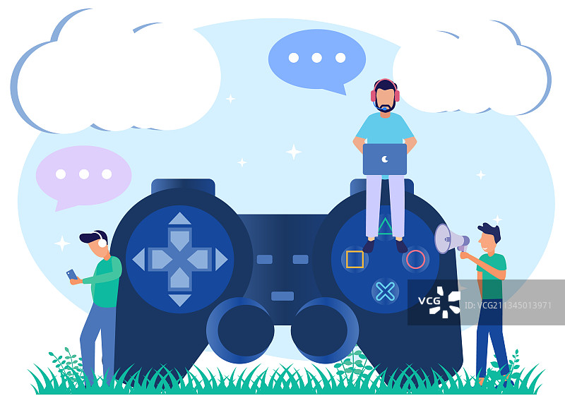 卡通人物游戏图形图片素材