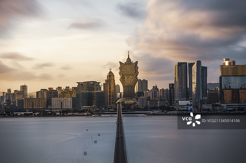 澳门半岛新葡京酒店图片素材