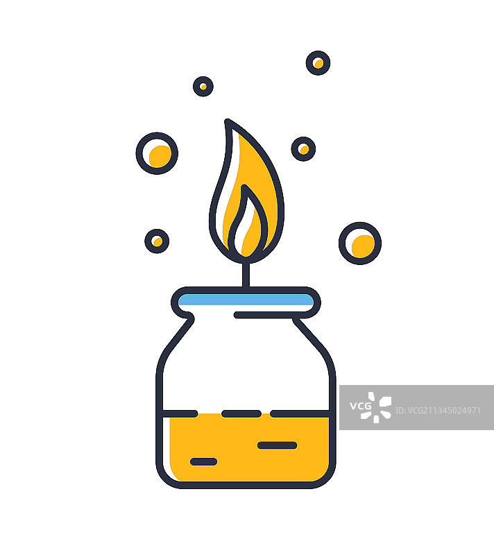 用于加热的烧瓶图片素材