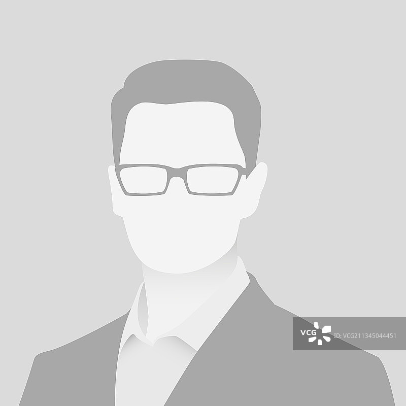 默认头像照片占位符灰色图标图片素材