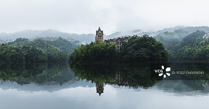 贵州遵义赤水市天岛湖景区风光图片素材