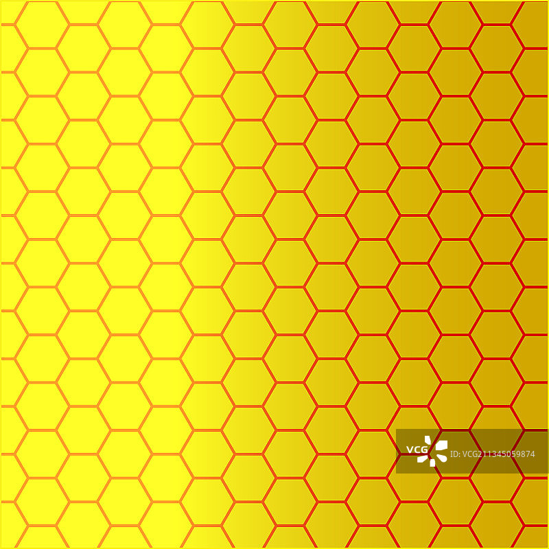 橙色蜂窝背景图案图片素材