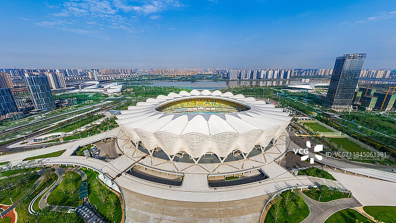 西安全运会第十四届全国运动会奥体中心图片素材