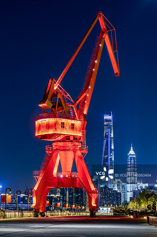 杨浦滨江图片素材