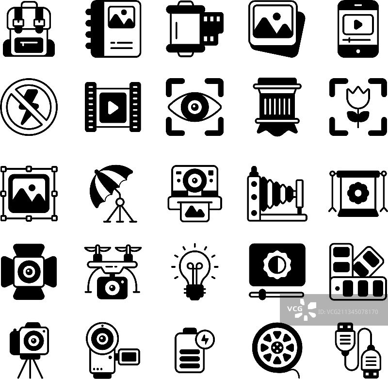 摄影图标图片素材