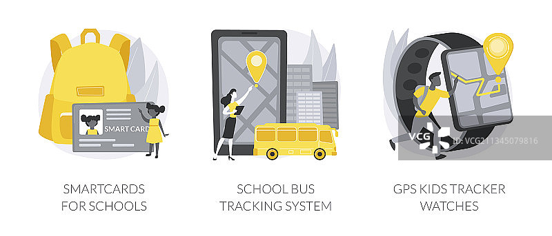 儿童科技抽象概念图片素材