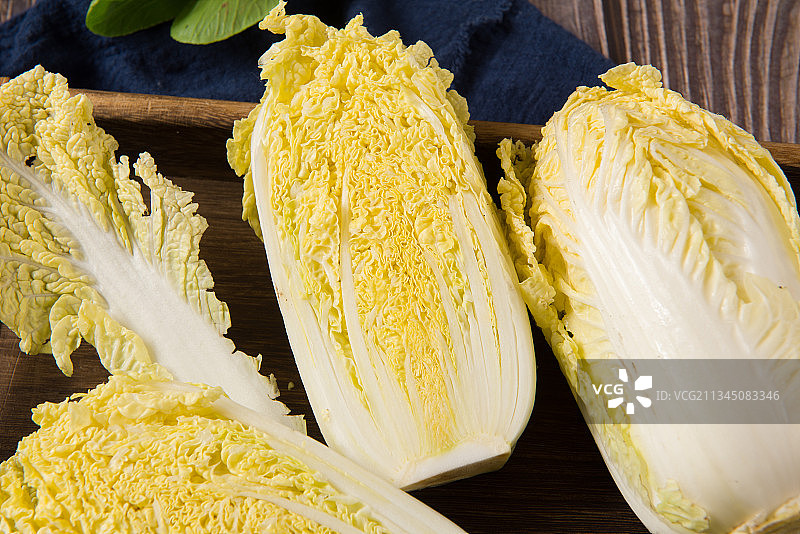 新鲜的娃娃菜白菜图片素材