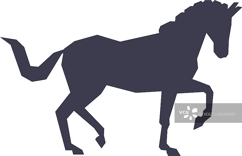 赛马侧影图片素材