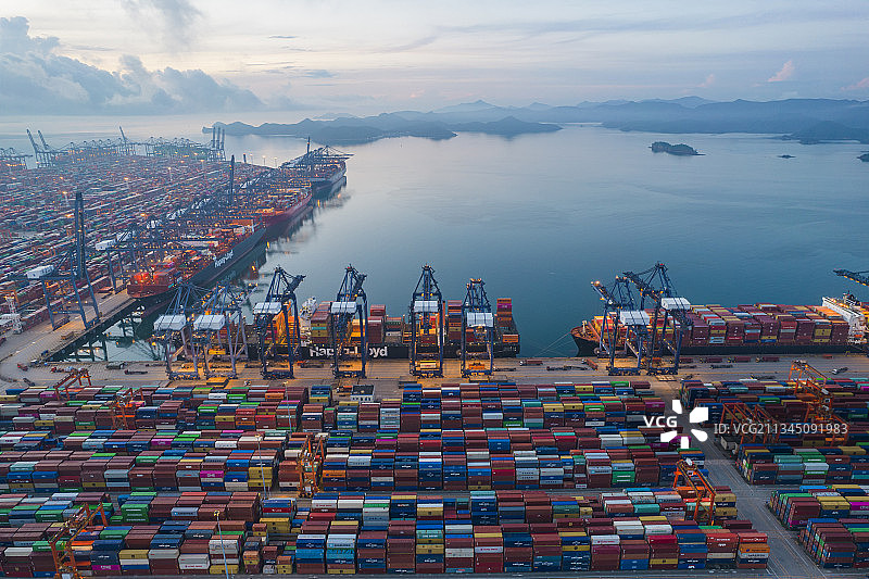 深圳盐田港图片素材