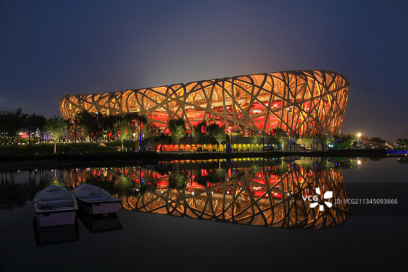 鸟巢 2008 Olympic Facto图片素材