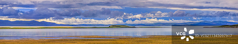 黄河源头扎陵湖之夏图片素材