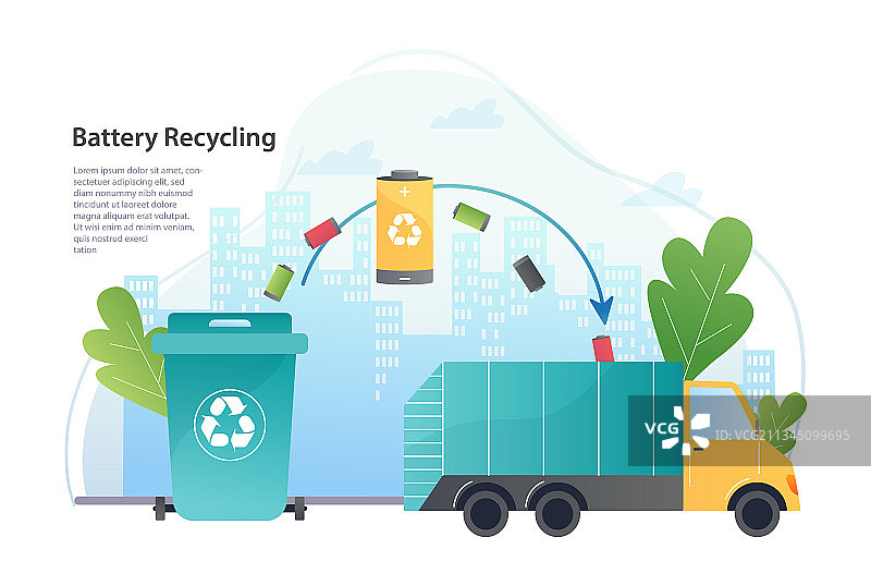 电池回收概念图片素材