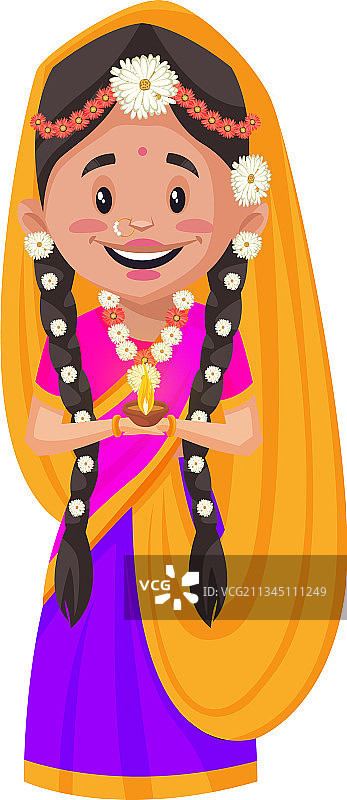 拉达女神卡通人物图片素材