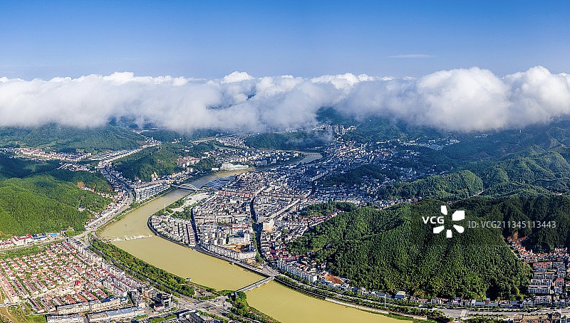 中国铜都德兴市图片素材