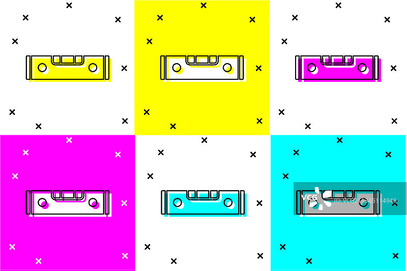 建筑气泡水平仪图标图片素材