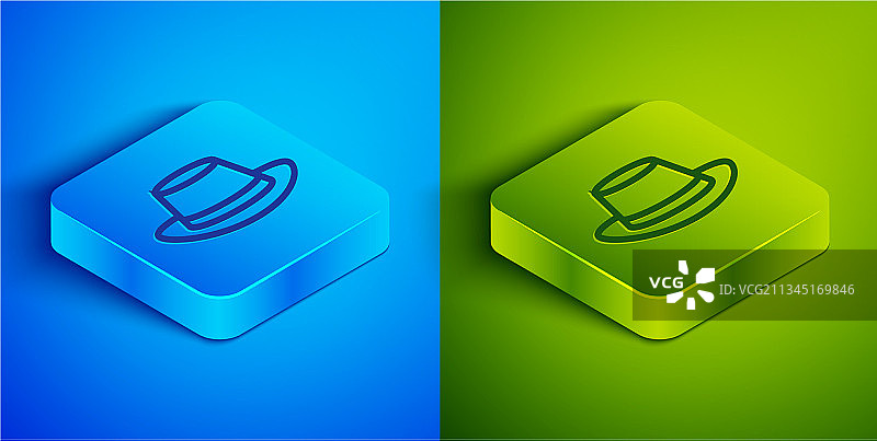 2.5D慕尼黑啤酒节帽子图标图片素材