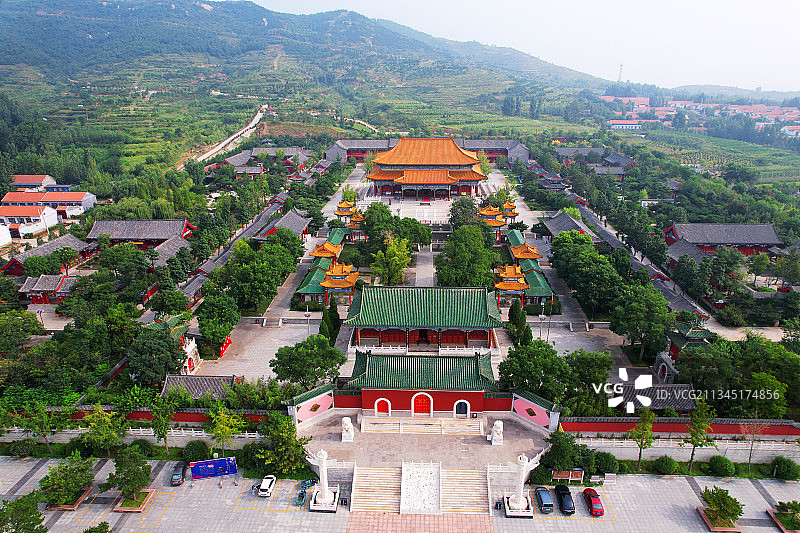 大美沂山风光图片素材