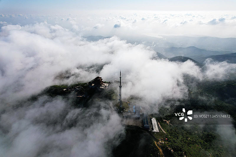 大美沂山风光图片素材