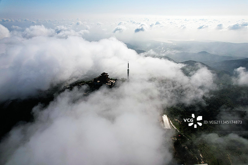 大美沂山风光图片素材
