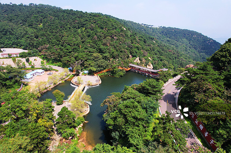 大美沂山风光图片素材