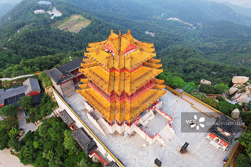 大美沂山风光图片素材