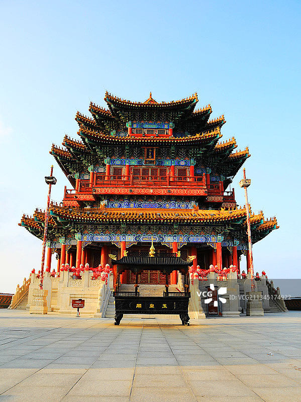 大美沂山风光图片素材