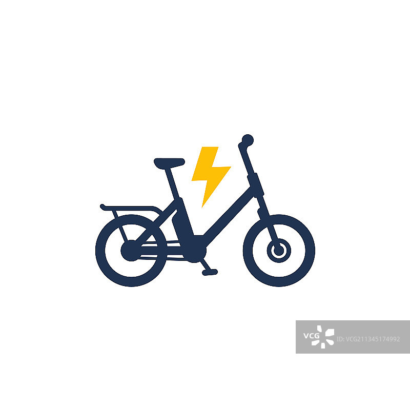 电动自行车图标图片素材