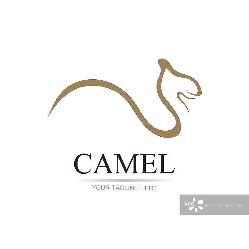 骆驼图标图片素材